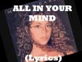 All In Your Mind -  Mariah Carey (Lyrics)