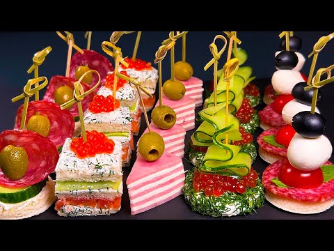 🔝The 5 BEST canapés for your vacation in 5 minutes!