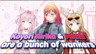 Polka, Ririka and Koyori are a bunch of wankers EN SUBS