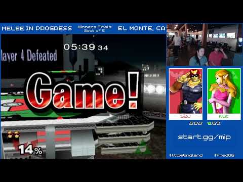 Melee in Progress 7 Winners Finals- S2J (Captain Falcon) Vs. Nut (Shiek)