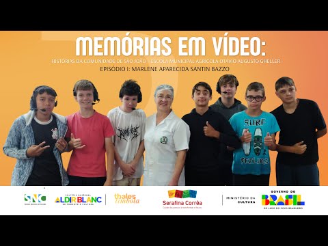Memórias em Vídeo – Marlene Aparecida Santin Bazzo