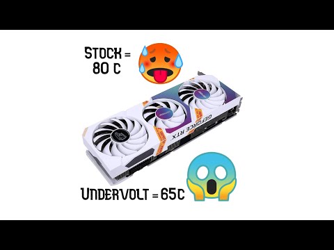 RTX 3070 Undervolt Guide and benchmark (for beginners from a beginner)