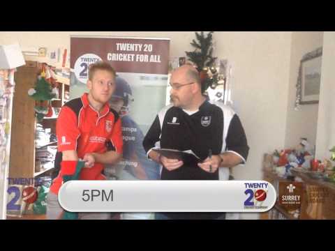 Surrey Cricket ECB Indoor League Quarter-Final Draw