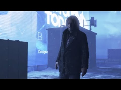 Detroit: Become Human | Connor Leaves Rooftop