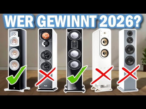 Die besten STANDLAUTSPRECHER 2026 | Top 5 Lautsprecher im Vergleich