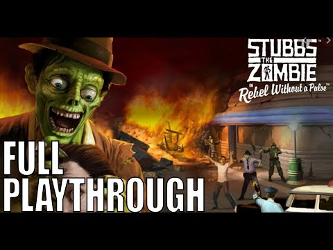 Stubbs the Zombie in Rebel Without a Pulse FULL Walkthrough