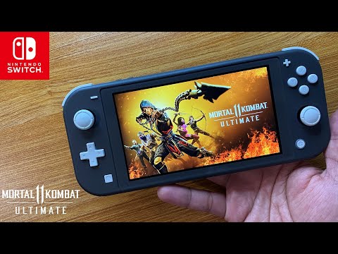 Mortal Kombat 11 Ultimate Nintendo Switch Lite Gameplay