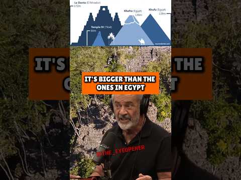 The Largest Pyramid in the World Is NOT in Egypt | Mel Gibson on Joe Rogan
