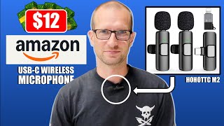 Is This Cheap Amazon Mic Any Good?!?! HEHOTTC Wireless USB-C Lapel Microphone
