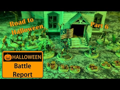 FoWW Halloween Battle Report Wargaming - My road to Halloween   Fallout Wasteland Warfare