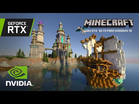 Beta de Minecraft com RTX para Windows traz belíssimos gráficos em