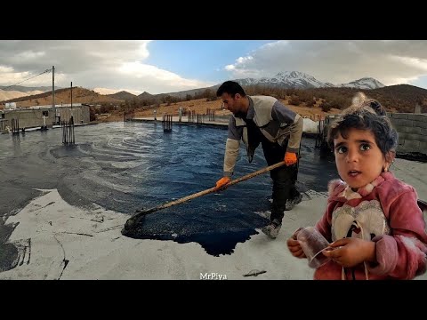 A relaxing day with building insulation and the love of Pia and Ariana