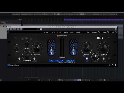 Brainworx Black Box Analog Design HG-2 Tube Saturation Plug