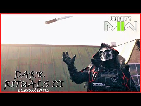 GHOST DARK RITUALS III {Kodachis Execution Compilation} MW2 Finishers