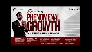 Experiencing Phenomenal Growth By Pursuing Spirit Inspired Ideas || Pastor Bolaji Idowu