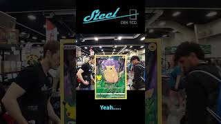 Surprising a Customer with a Free Card at the Card Show!