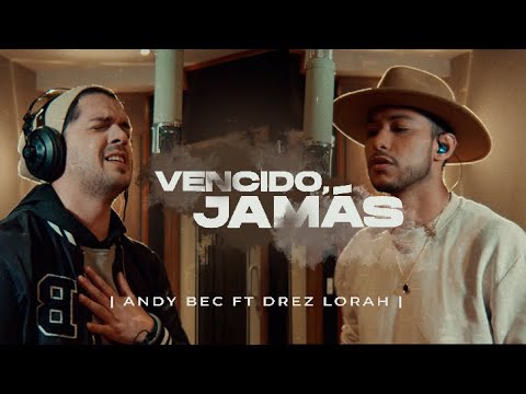 VENCIDO, JAMÁS Andy Bec ft Drez Lorah - Pop Cristiano | Video Oficial Música Cristiana 2023