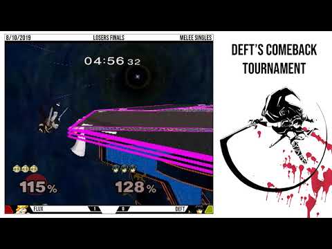 DCT Melee Singles - Flux (Peach) Vs. deft (Marth) - Losers Finals