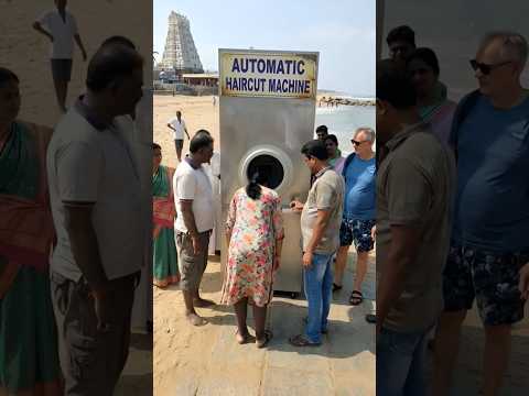 Automate Haircut Machine 😲 | Created by AI in imagination #trending #aihaircut