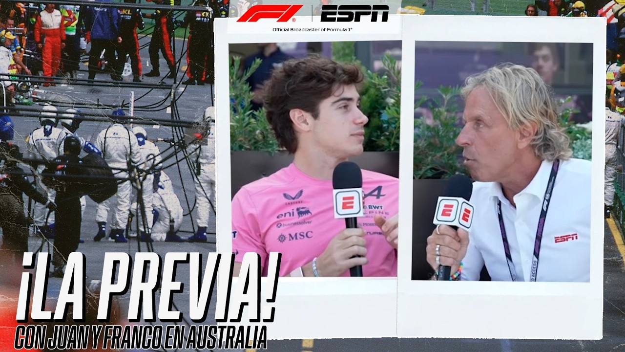 "AL PRINCIPIO DE LA TEMPORADA VA A HABER MUCHA EVOLUCIÓN", FRANCO COLAPINTO CON JUAN FOSSAROLI