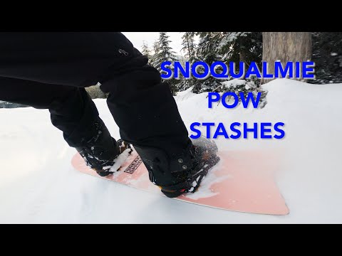 Snoqualmie Pass Snowboarding // First Day of Silver Fir