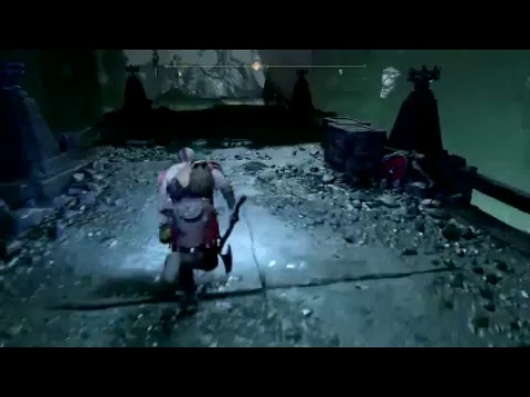 God of War(den Berg besteigen,die dunklen Höhlen durchqueren,den Höhlenschacht hinaufsteigen)
