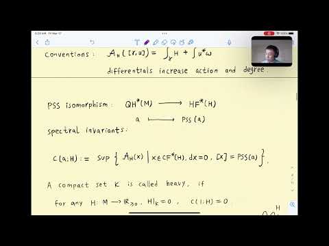 Heaviness and Relative Symplectic Cohomology - Yuhan Sun