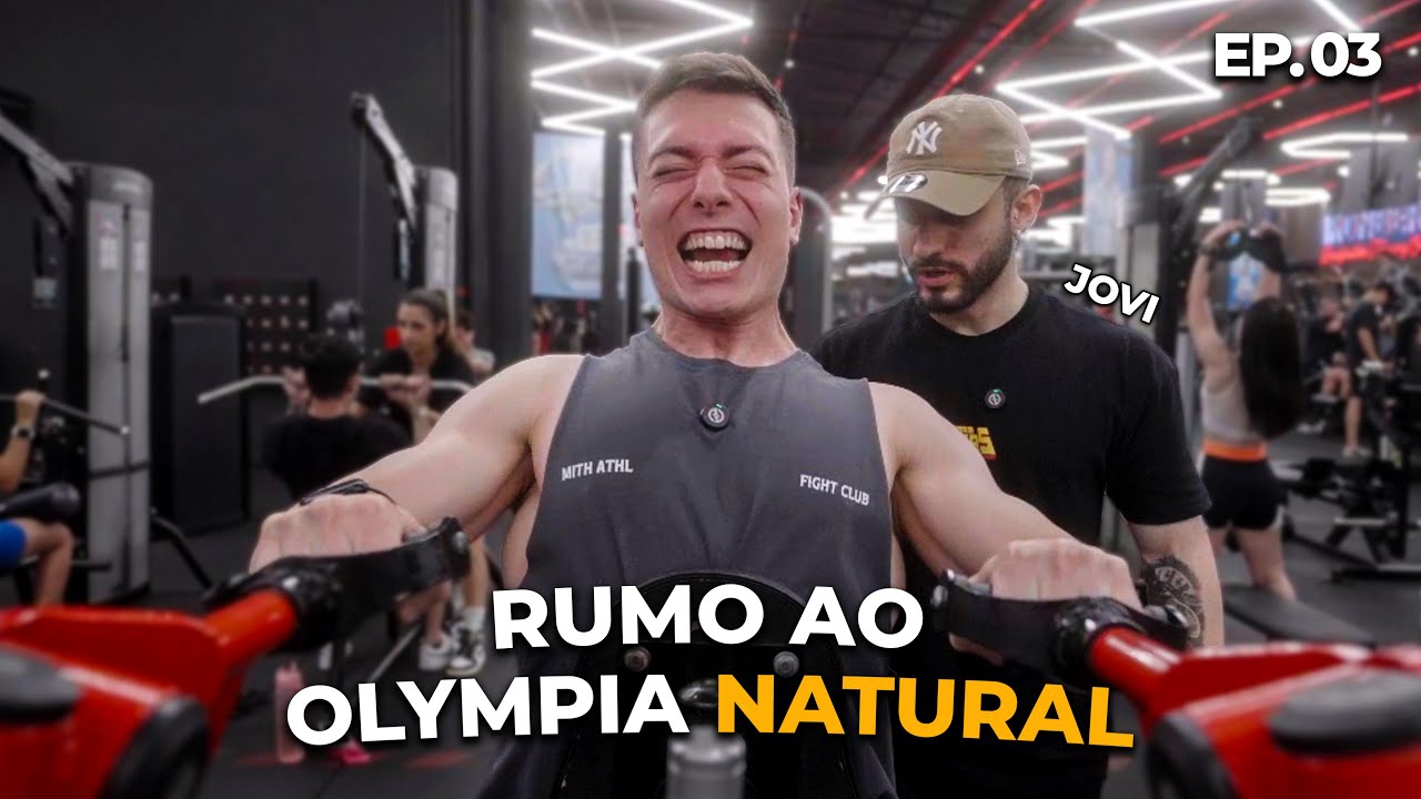 Como um Natural Deve Treinar Costas? | ⭕LYMPIA Natural EP. 03