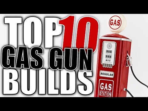 Top 10 Airsoft Gas Gun Builds | Real Gun Parts On Airsoft Guns