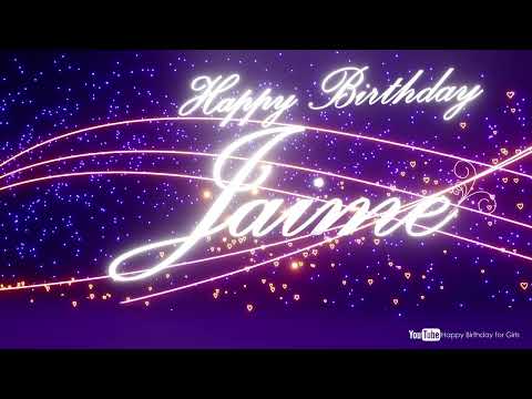 Jaime #birthday #special #video #Jaime #wishes Happy birthday song - Happy birthday to you