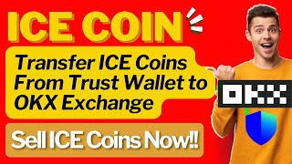 How To Transfer ICE Coins From Trust Wallet To OKX Exchange | How To Sell ICE Coins | ICE Network