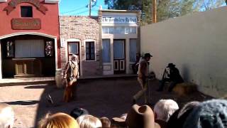 preview picture of video 'The o.k corral gun fight at tombstone,Arizona'