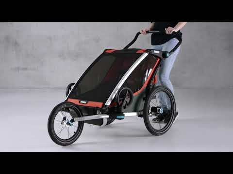 Thule Chariot Jogging Kit - zamień swoją przyczepkę w wózek do joggingu