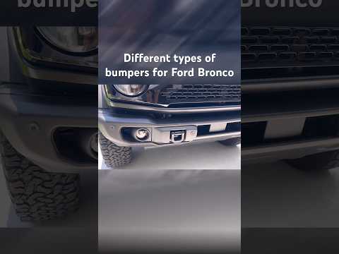Is the Capable Bumper an underrated Ford Bronco Bumper? #fordbronco #bronco #ford