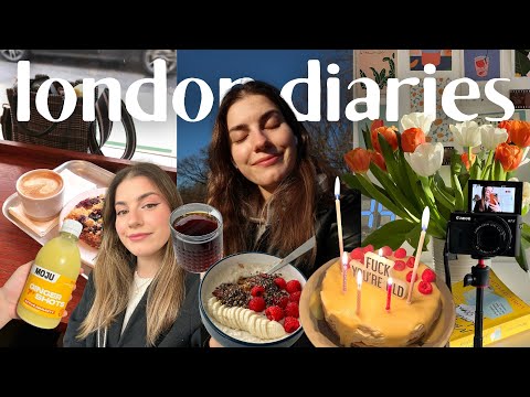 london diaries ep. 24💌: VLOG🧘🏻‍♀️🌞🎂🌷sunny days, my birthday, yoga // a few days with me