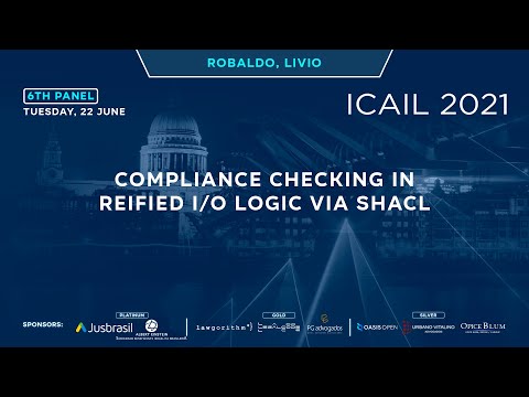 Compliance Checking in reified I/O Logic via SHACL | Robaldo, Livio