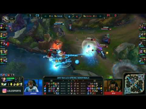 C9 vs P1 Highlights Game 2 NA LCS Spring Playoffs 2017 Cloud9 vs Phonenix1
