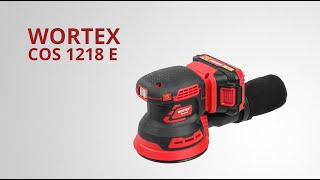 WORTEX COS 1218 E Аккум  эксцентриковая шлифмашина