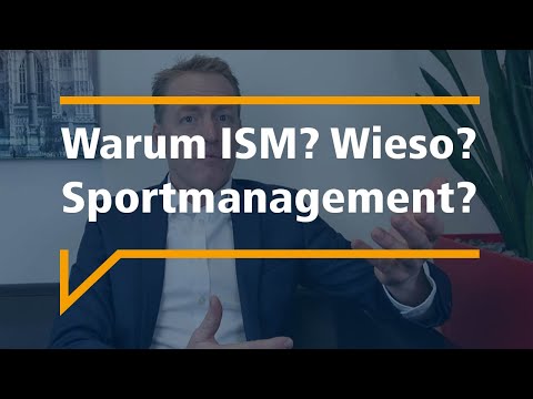 Warum Sportmanagement und wieso ISM?