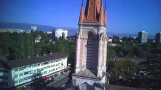 preview picture of video 'AR.Drone Eglise Lancy'