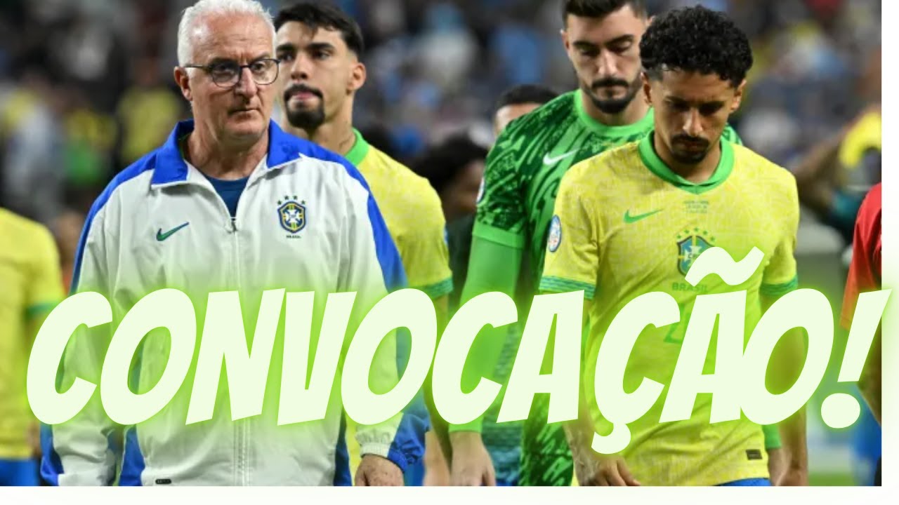 CONVOCAÇÃO SELEÇÃO BRASILEIRA - ELIMINATÓRIAS