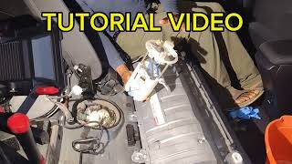 2016-2022 TOYOTA PRIUS FUEL PUMP ASSEMBLY REPLACEMENT AND FIXED.