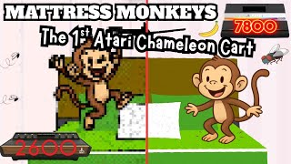 Atari 2600 & 7800 Mattress Monkeys Homebrew Review