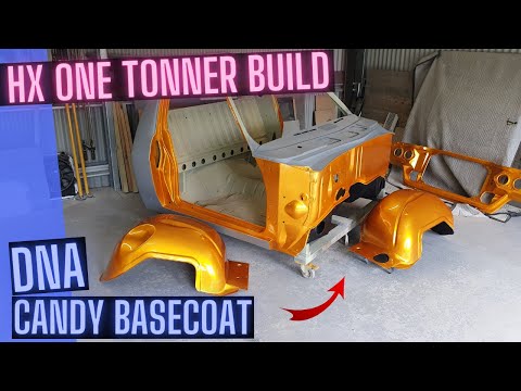 Painting DNA Candy Basecoat / 5K subs Giveaway - HX One Tonner Build