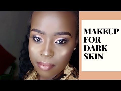SIMPLE EVERYDAY MAKEUP FOR CHOCOLATE SKIN / TUTORIAL