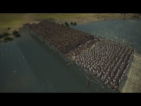 300 SPARTANS vs 6400 MACEDONIANS - ROME 2: Total War