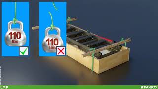 FAKRO padlásfeljáró lépcsők fém létraszárral - LMP