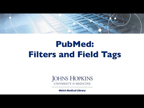 Pubmed Using Search Result Filters