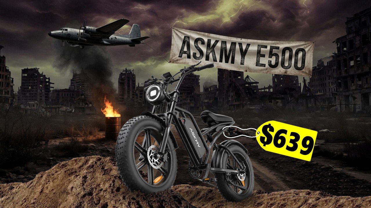 Amazing Value With The Askmy E500 Electric Bike