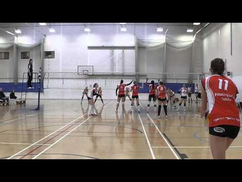 Malory Eagles London vs Polonia SideOut London (2016-01-23)(Super 8s Women)